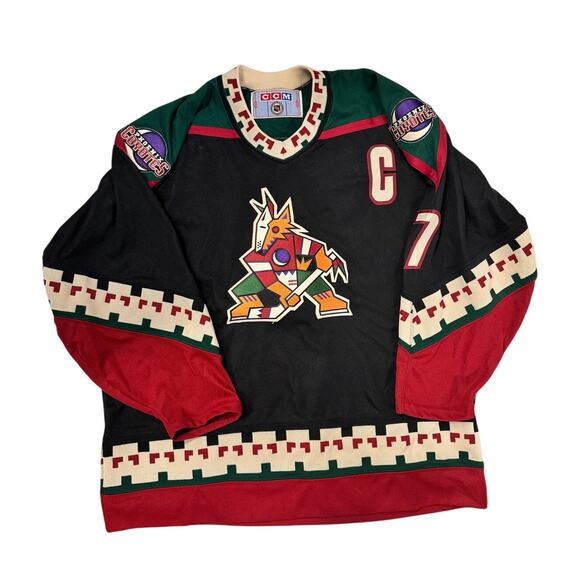 CCM NHL Phoenix Coyotes Keith Tkachuk #7 Hockey Jersey Size Mens XL - Picture 1 of 5